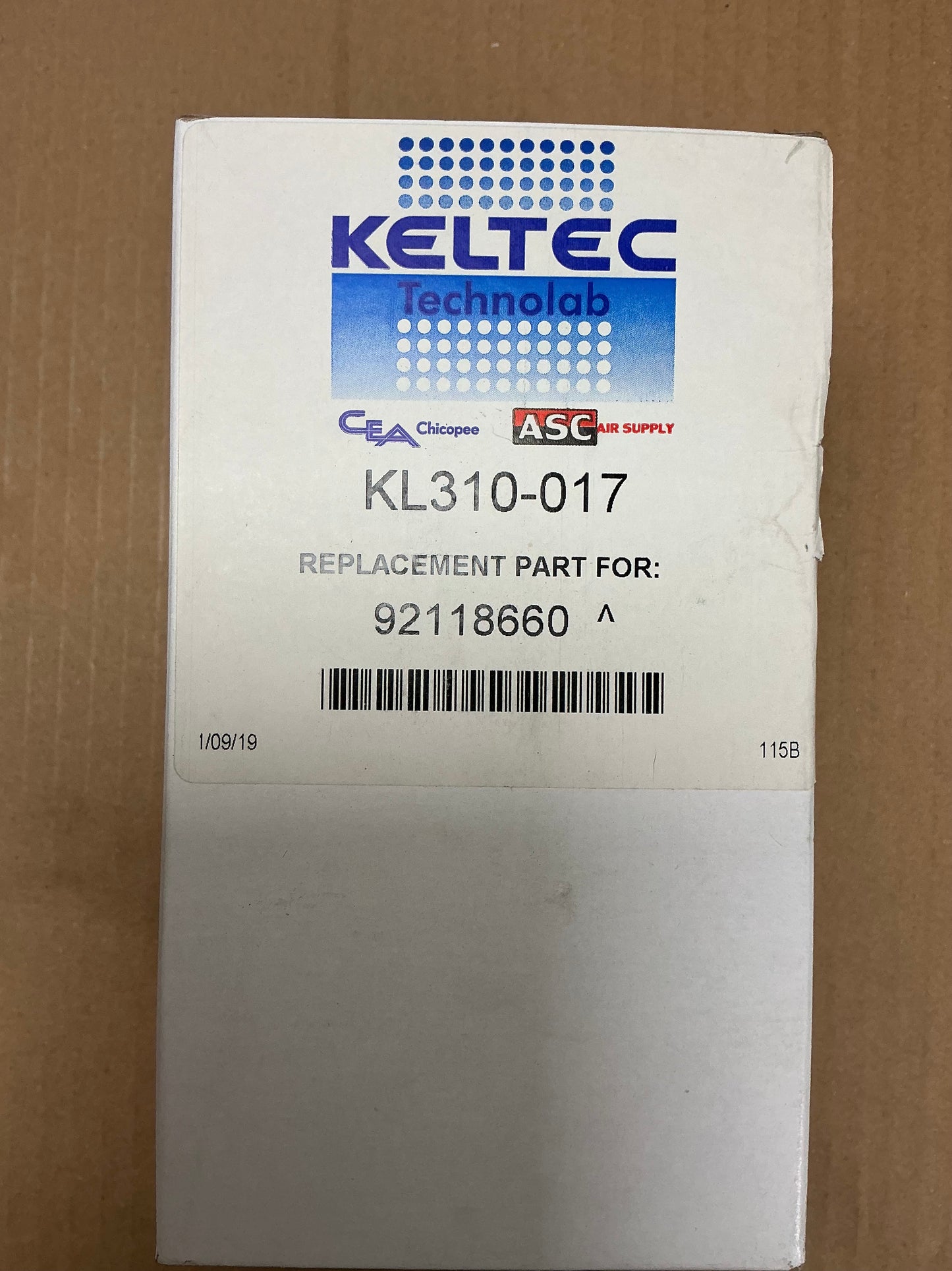 KL310-017 Oil Filter