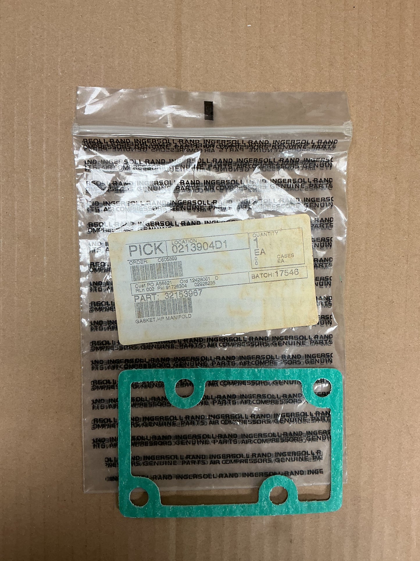 32153967 HP Manifold Gasket
