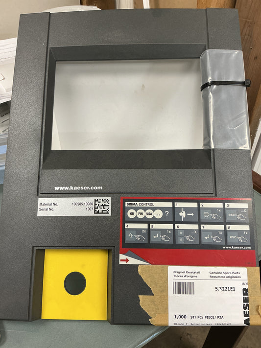 Kaeser control panel